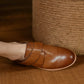 Ferio-tan-leather-loafers-model-2
