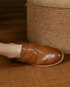 Ferio-tan-leather-loafers-model-2