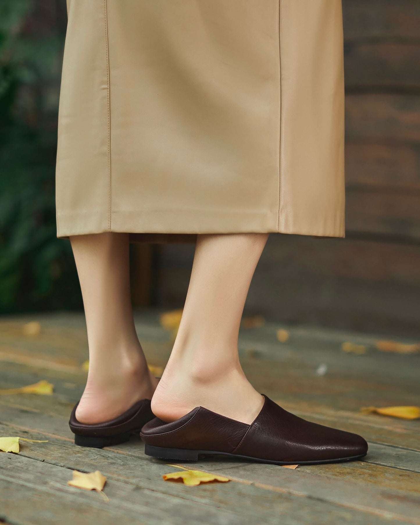 Fima-leather-loafers-brown-model-1