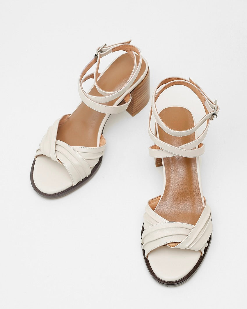 Gondia - Strappy Leather Sandals