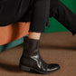 Jil-black-leather-stitching-boots-model-1