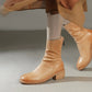 Jorma-horsehide-western-boots-tan-model-1