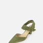 Kaia-ankle-strap-green-suede-heels-1