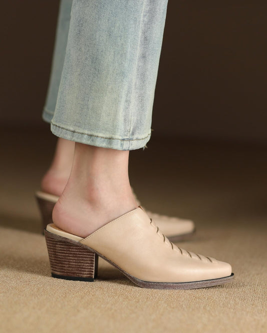 Joda - Mules de piel