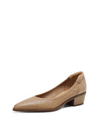 Kina - Perforated Leather Pumps
