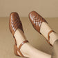 Kolar-woven-leather-sandals-brown-model-2