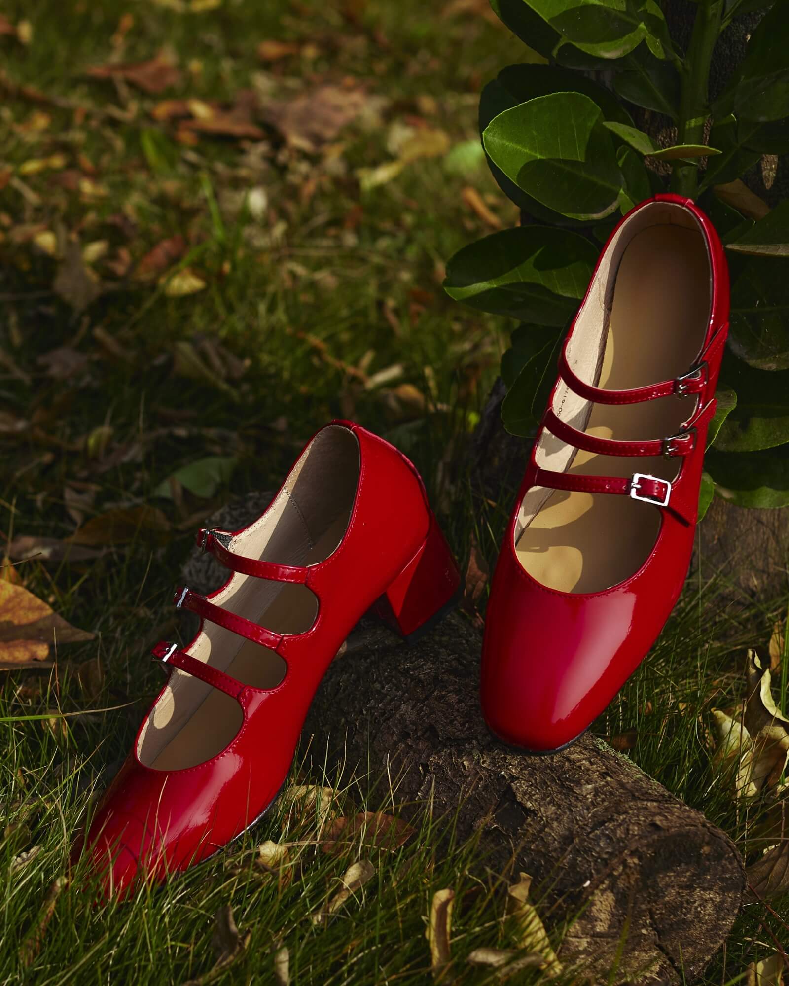 Laurie - Red | Platform mary jane | Fluevog Shoes