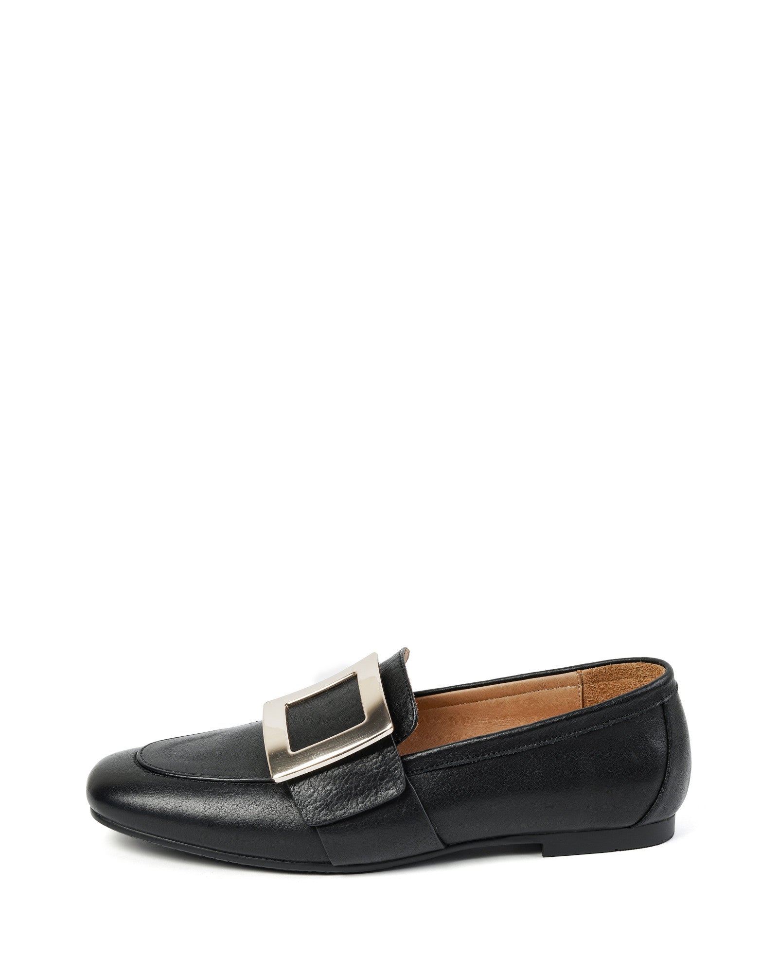 Lawa-buckled-leather-loafers-black-1