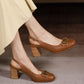 Loa-hardware-slingback-heels-brown-leather-model-2