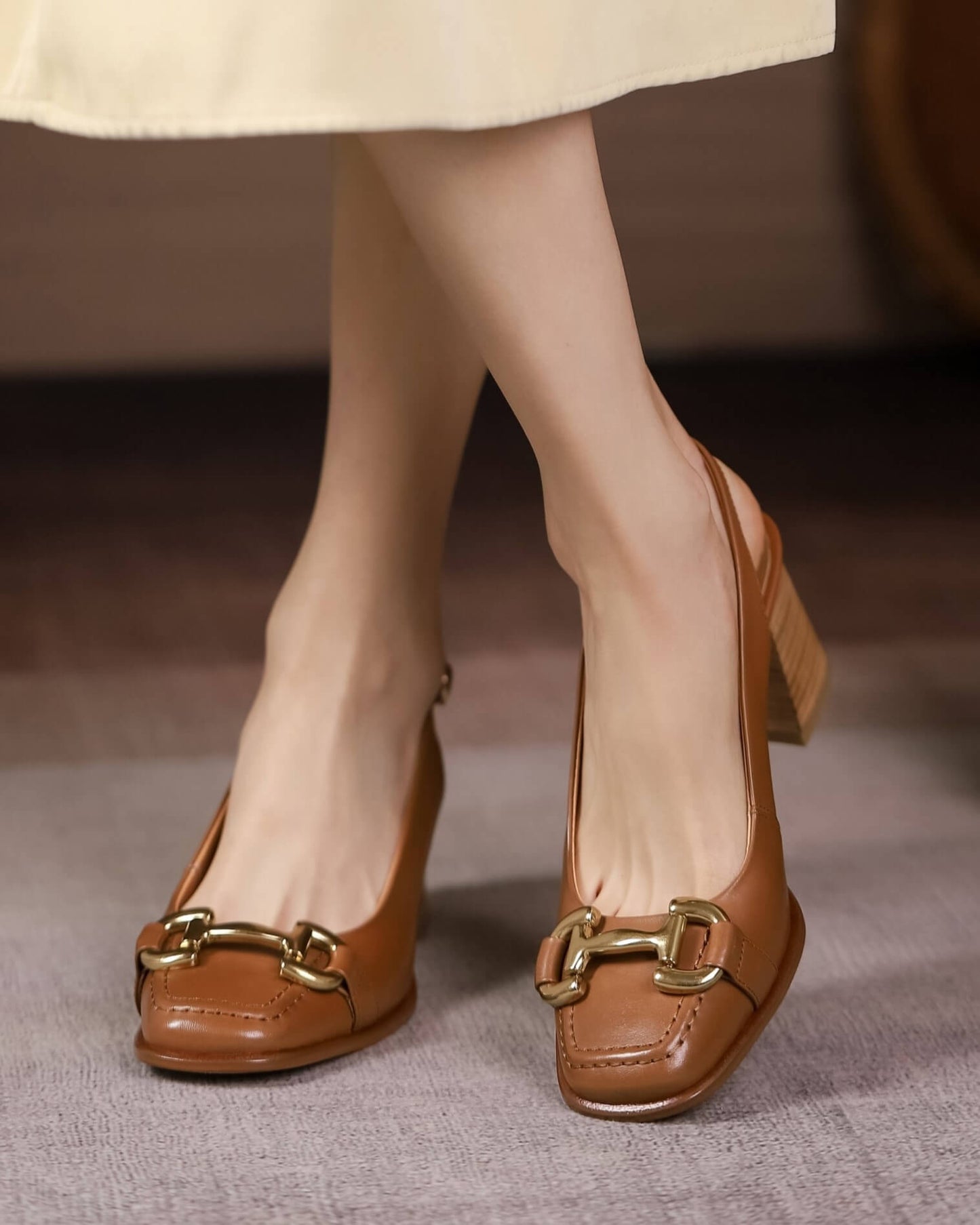 Loa-hardware-slingback-heels-brown-leather-model-c