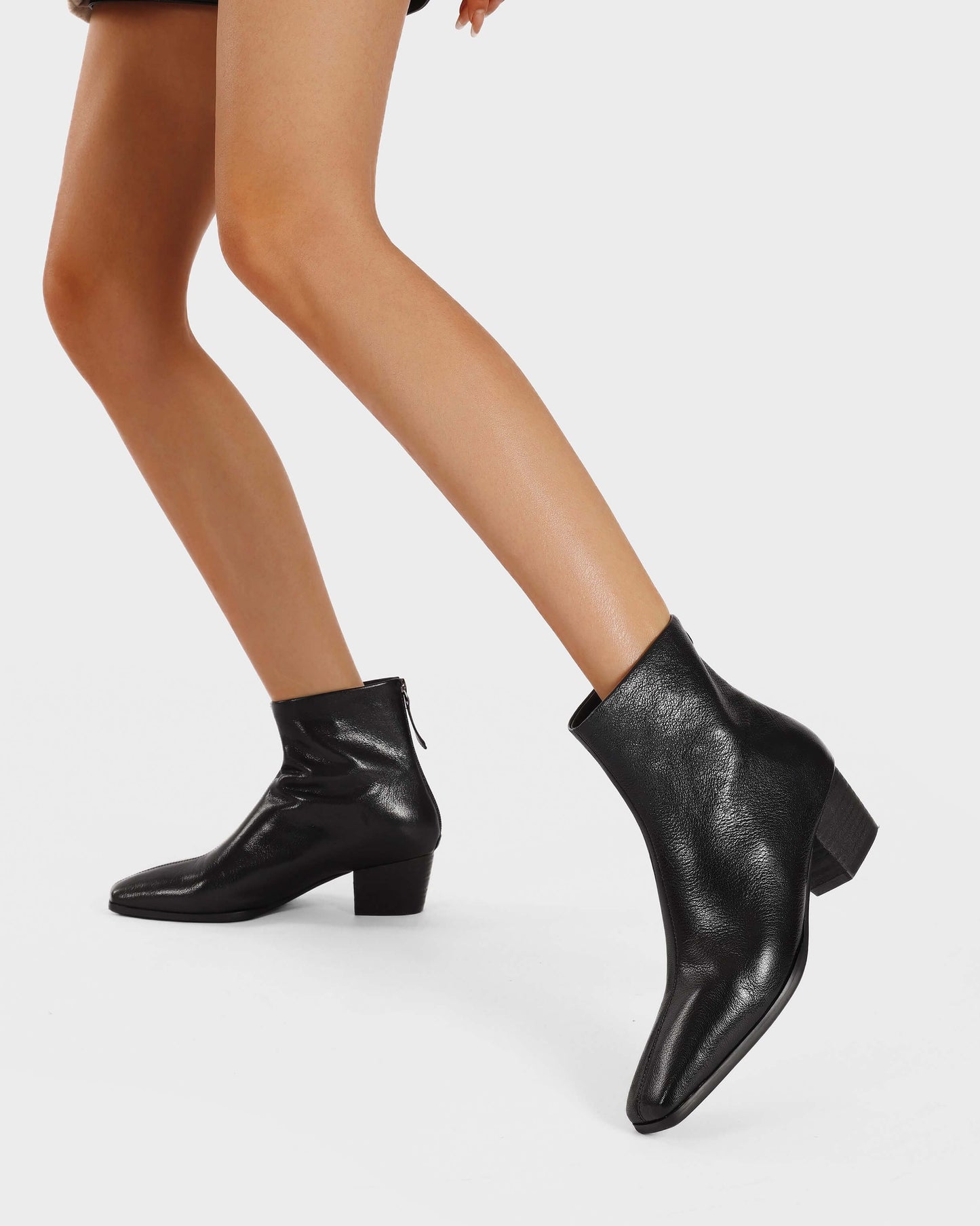 Mata - Lambskin Ankle Boots