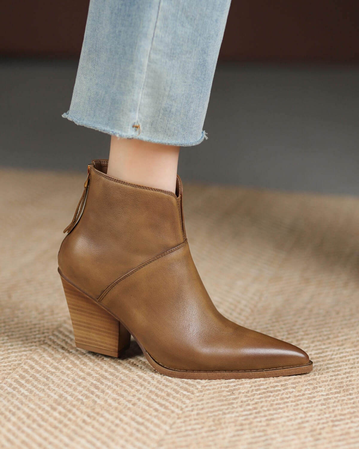 Meru-western-boots-brown-leather-model-1