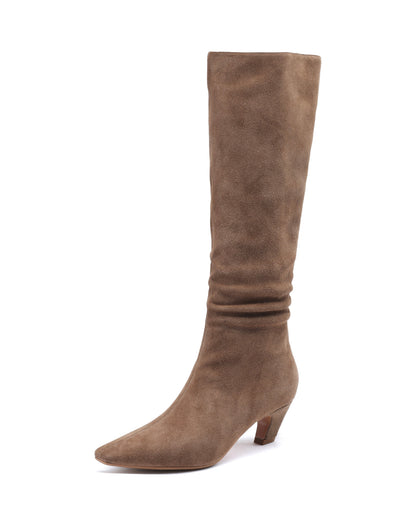 Miolo-suede-knee-high-boots-khaki
