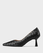 Misora-lambskin-woven-heels-black
