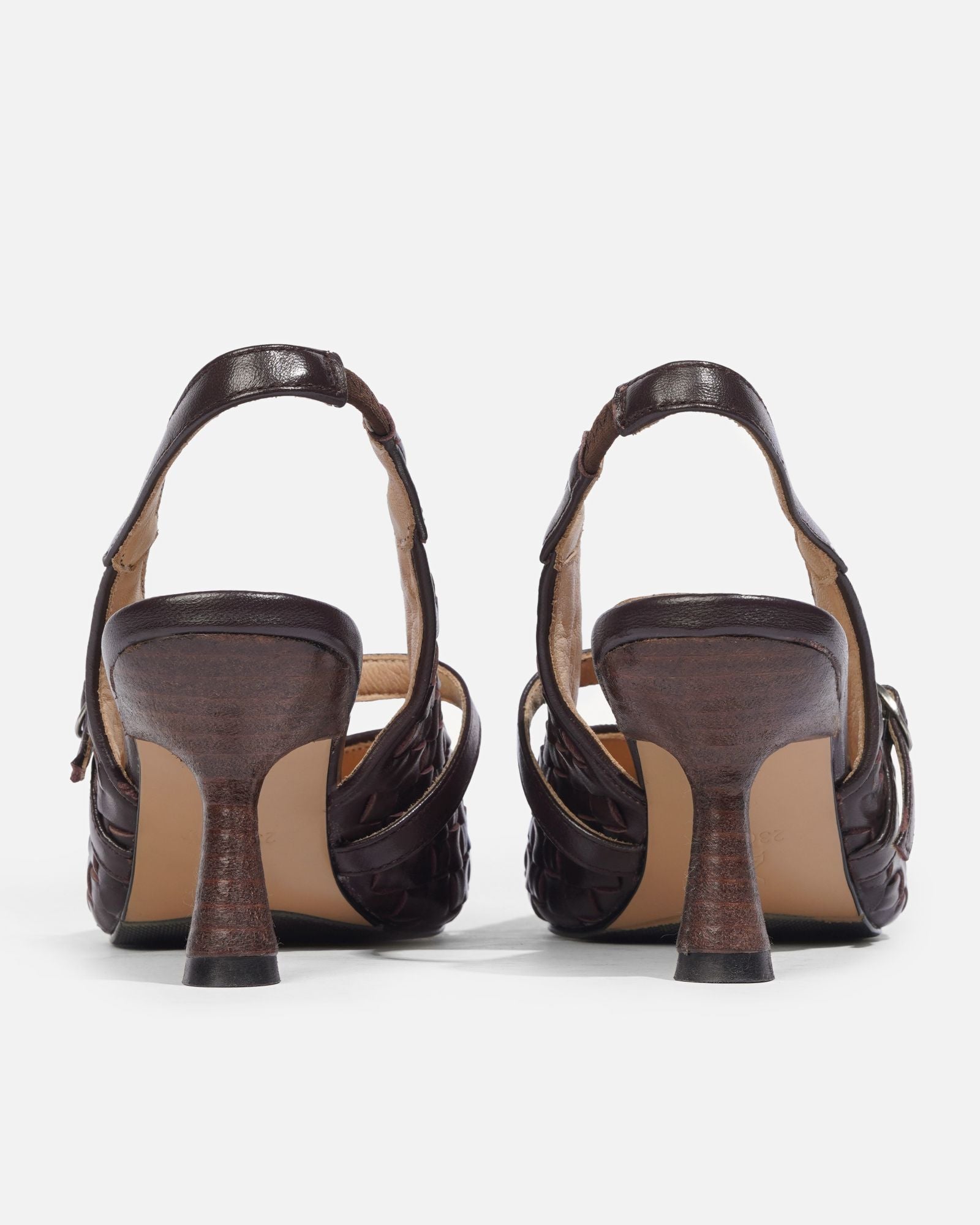 Misora - Zapato Mary Jane tejido de piel de cordero