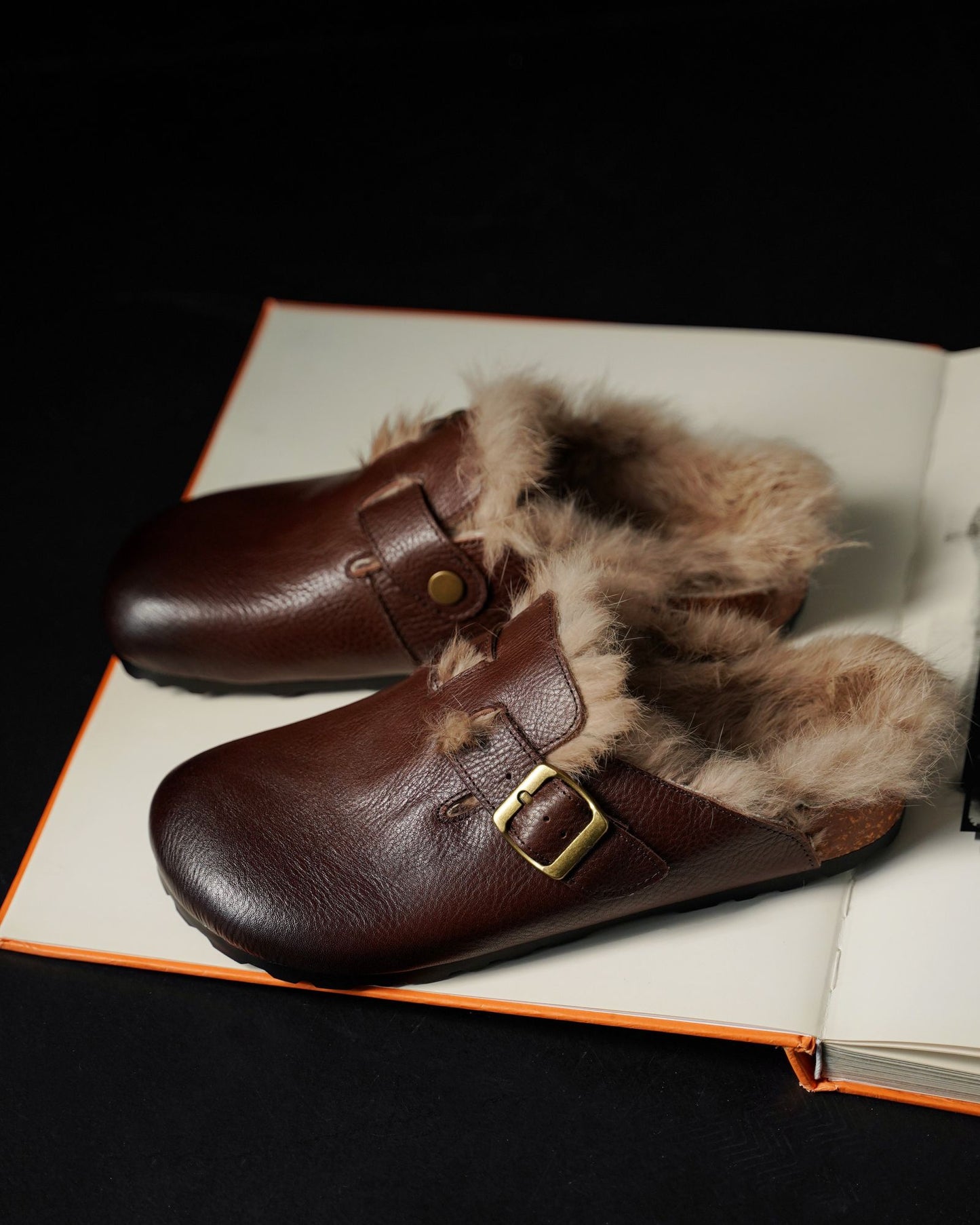 Ola - Fur Lined Mules