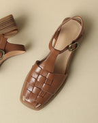 Onley-woven-leather-fisherman-sandals-brown-1