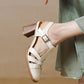 Pensa-heeled-leather-sandals-white-model-1