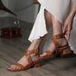ROLISA-Savino-Brown-Gladiator-Sandals-Model-3