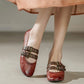 Rewa-horsehide-flats-brown-model-1