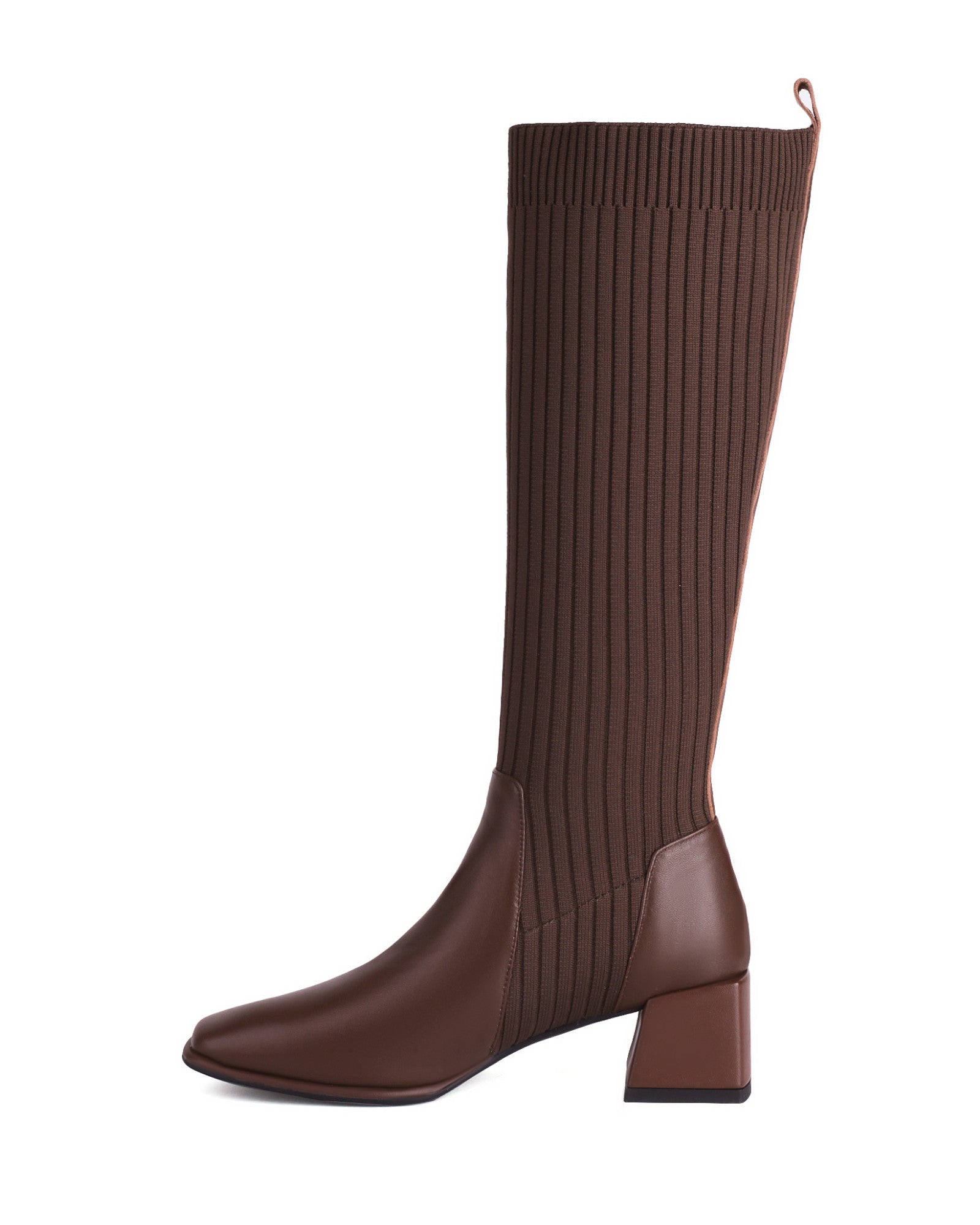 RolisaStyle-Relia-Knee-high-Sock-Boots-Brown-1