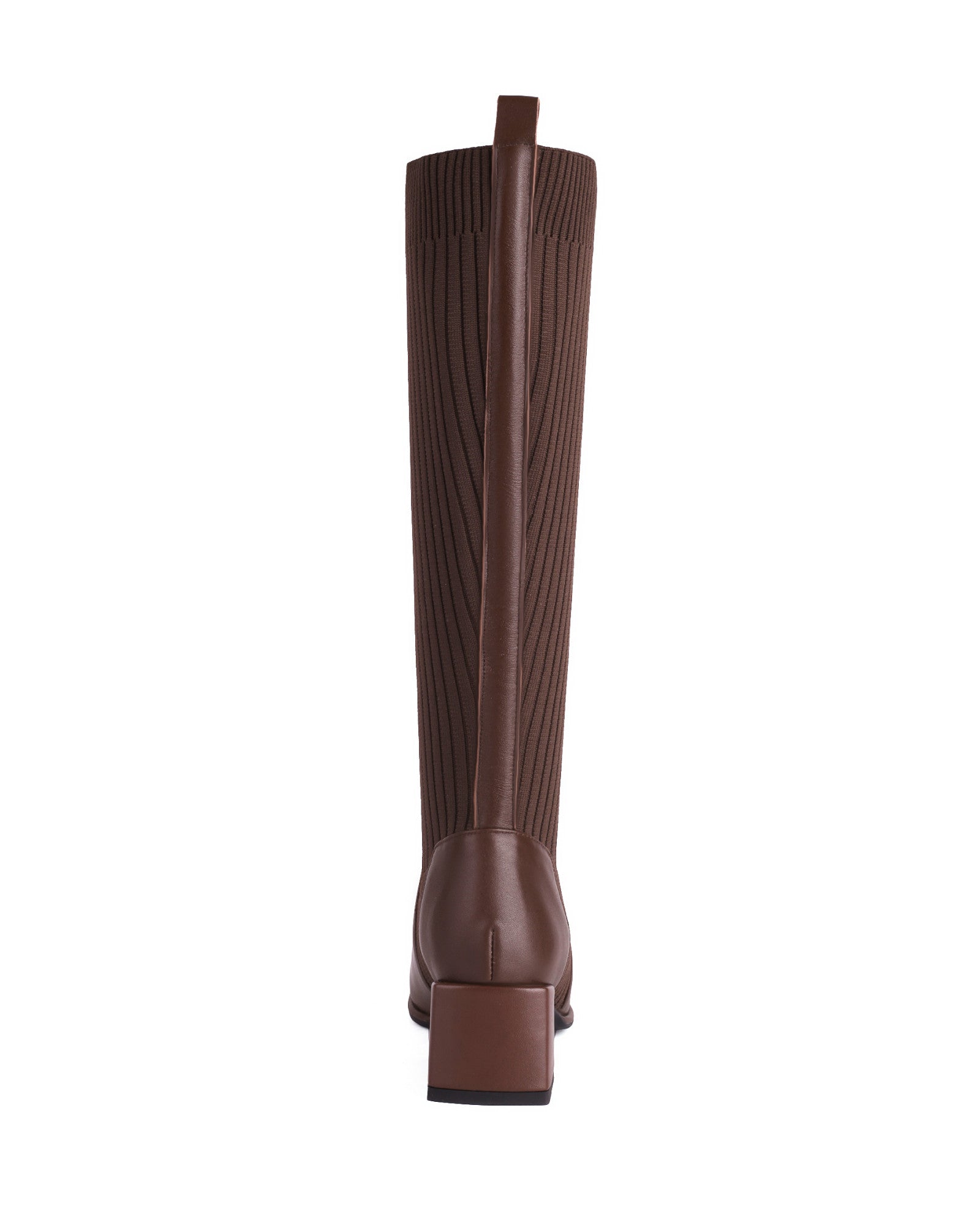 Rica - Low Heel Stretch Knee-High Boots – RolisaStyle