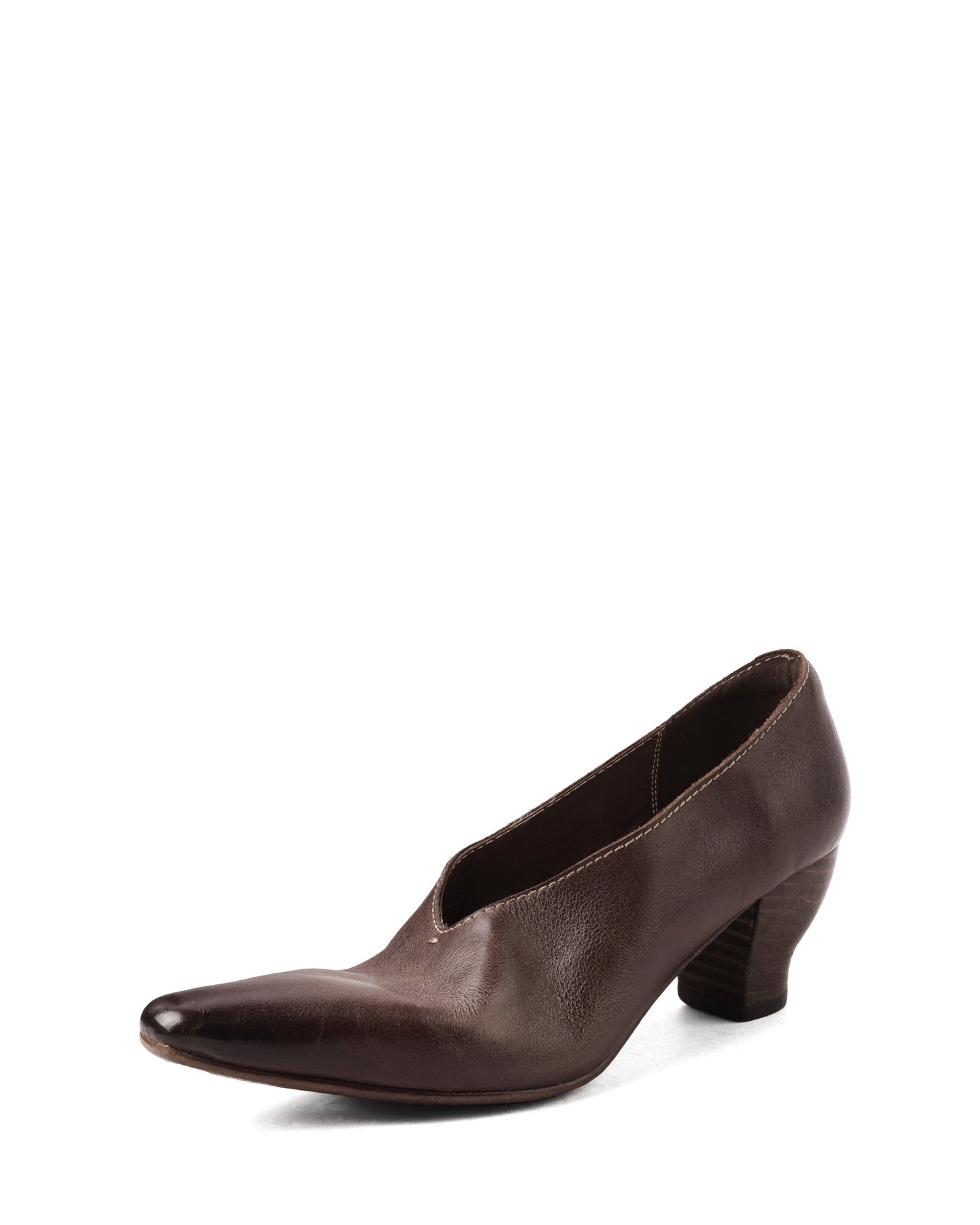 Saton - Horsehide Pumps (Leather Sole)