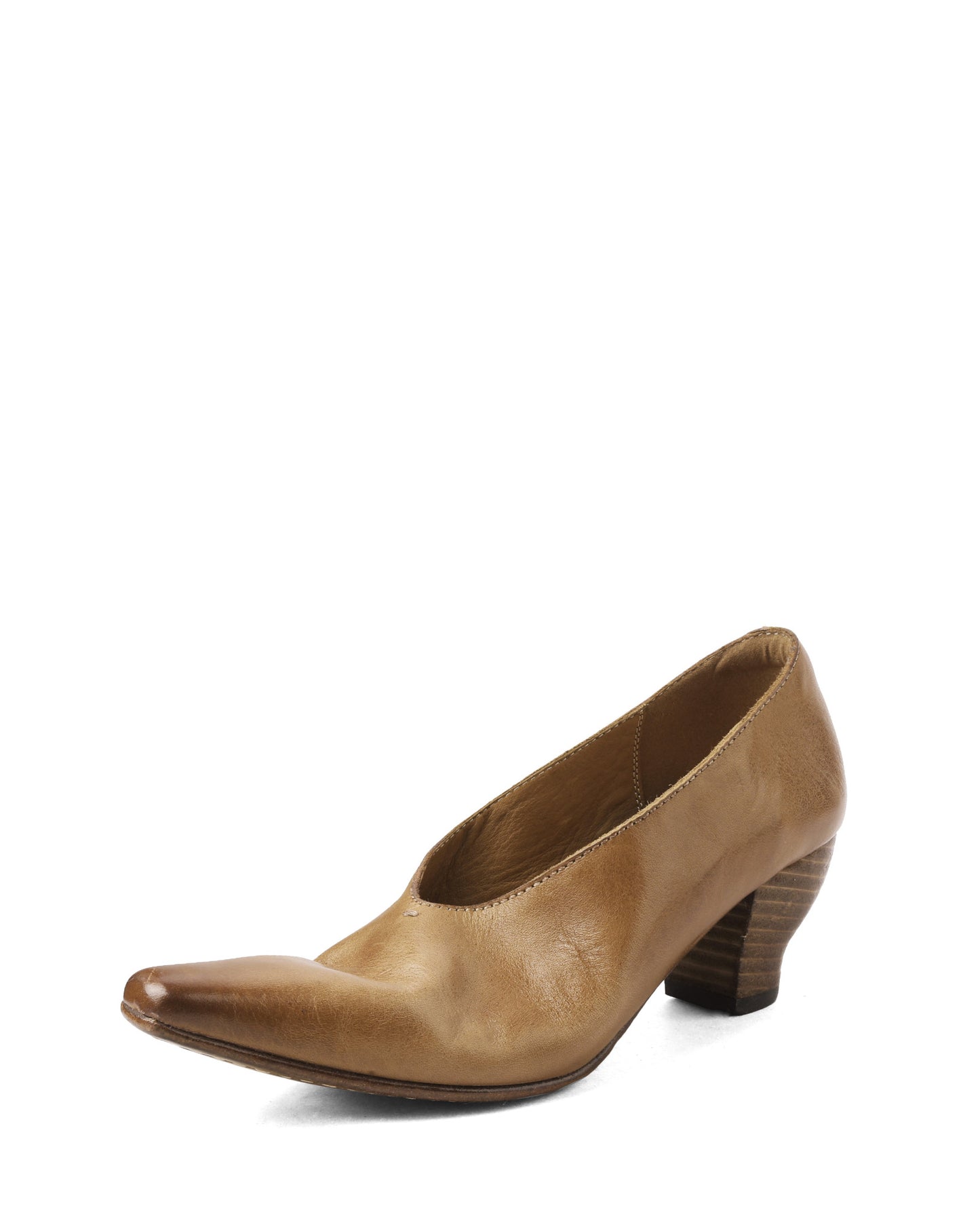 Saton - Horsehide Pumps (Leather Sole)