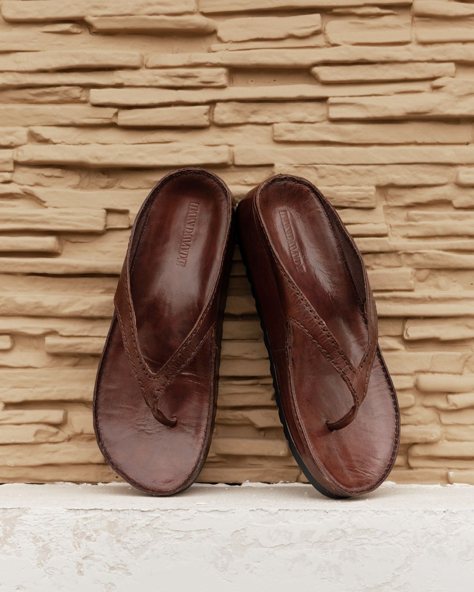 Savana - Leather Flip-flops