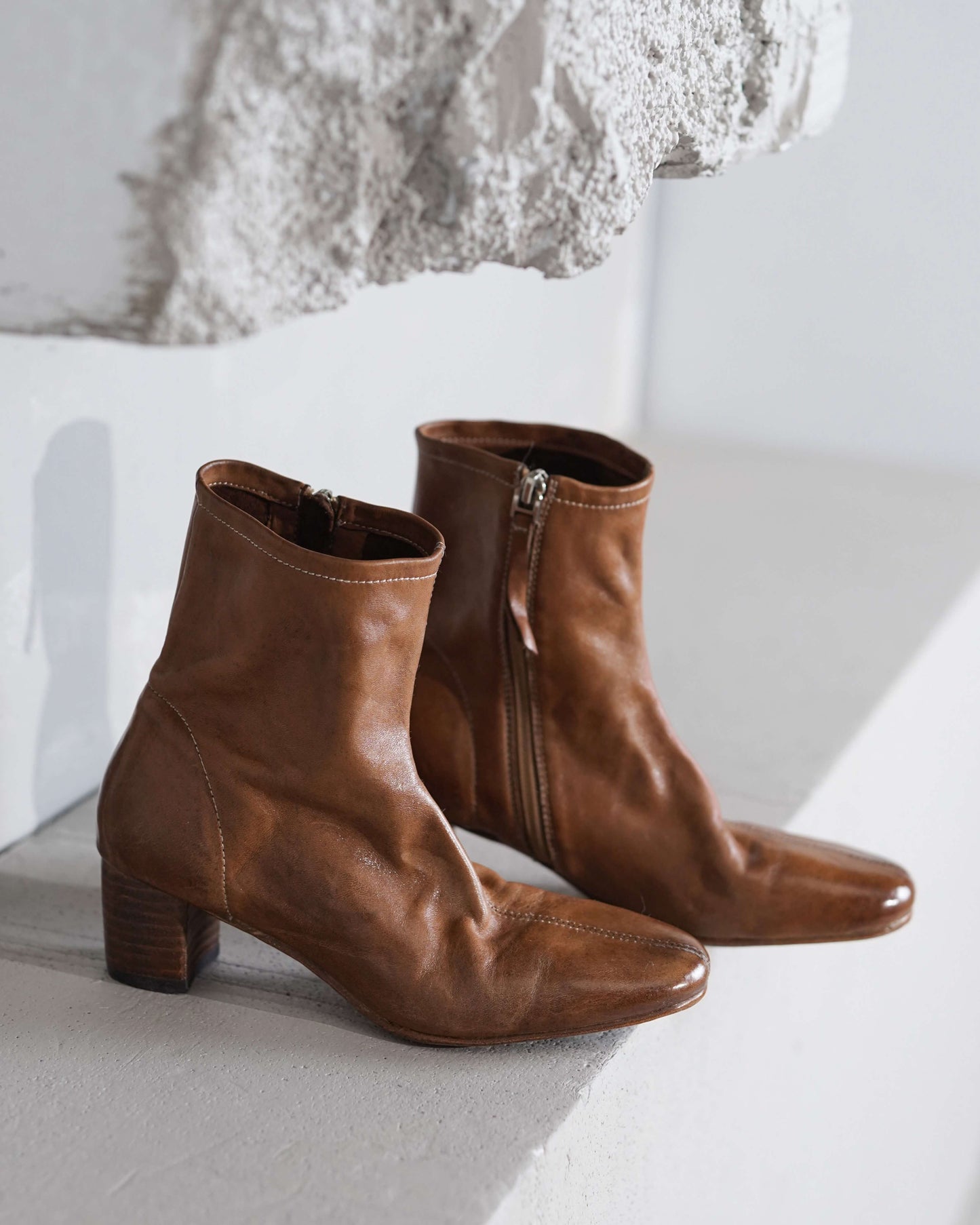 Tonio - Horsehide Ankle Boots