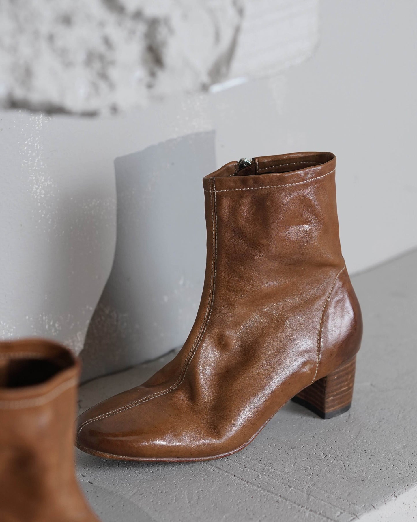 Tonio - Horsehide Ankle Boots (Leather Sole)