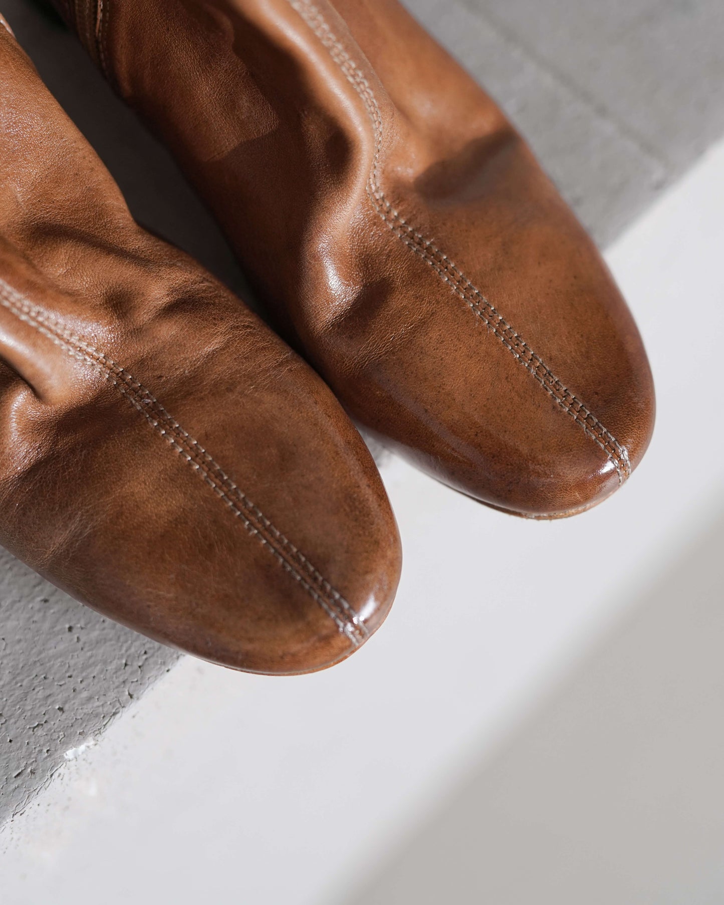 Tonio - Horsehide Ankle Boots (Leather Sole)