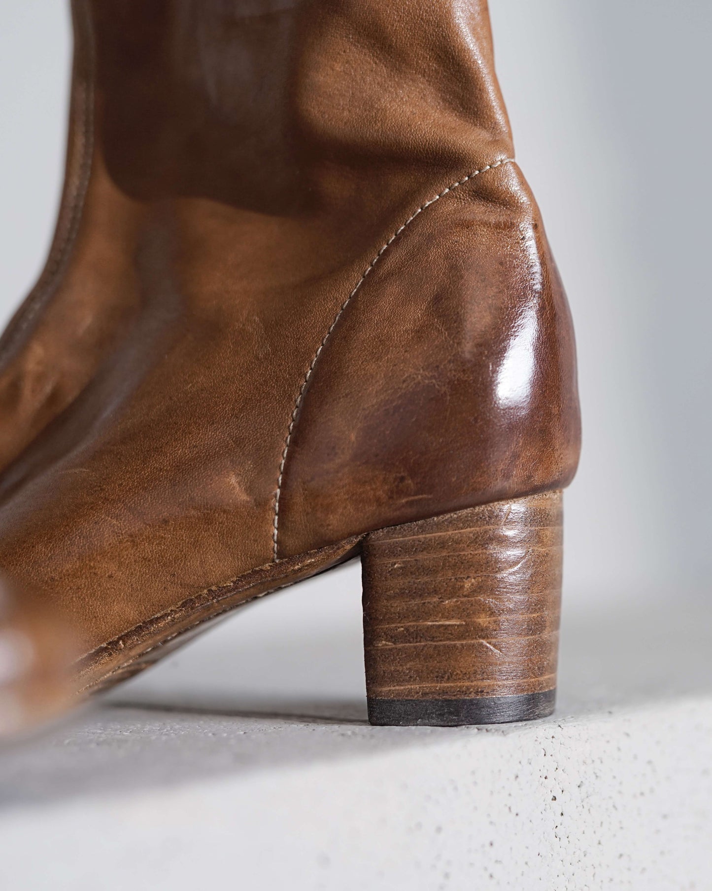 Tonio - Horsehide Ankle Boots (Leather Sole)