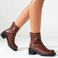 Vefa - Square Toe Boots