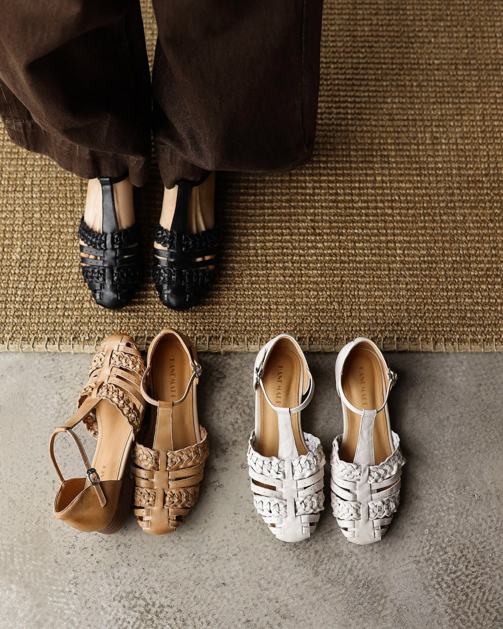 Ami - Woven Sandals