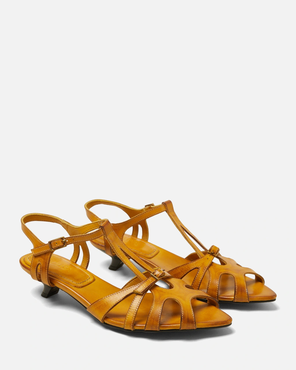 Bodia - Cutout Leather Sandals