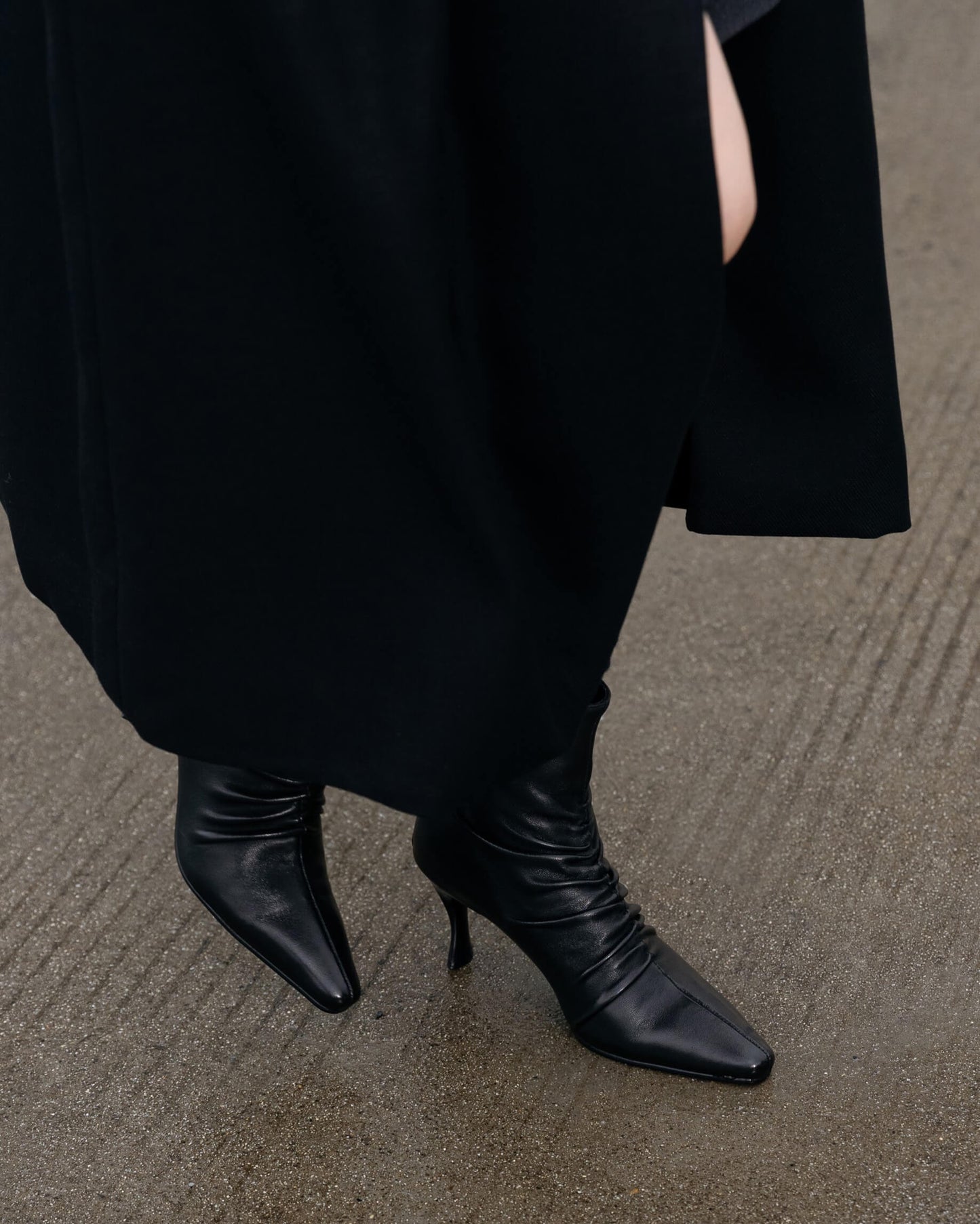 Dima - Ruched Boots