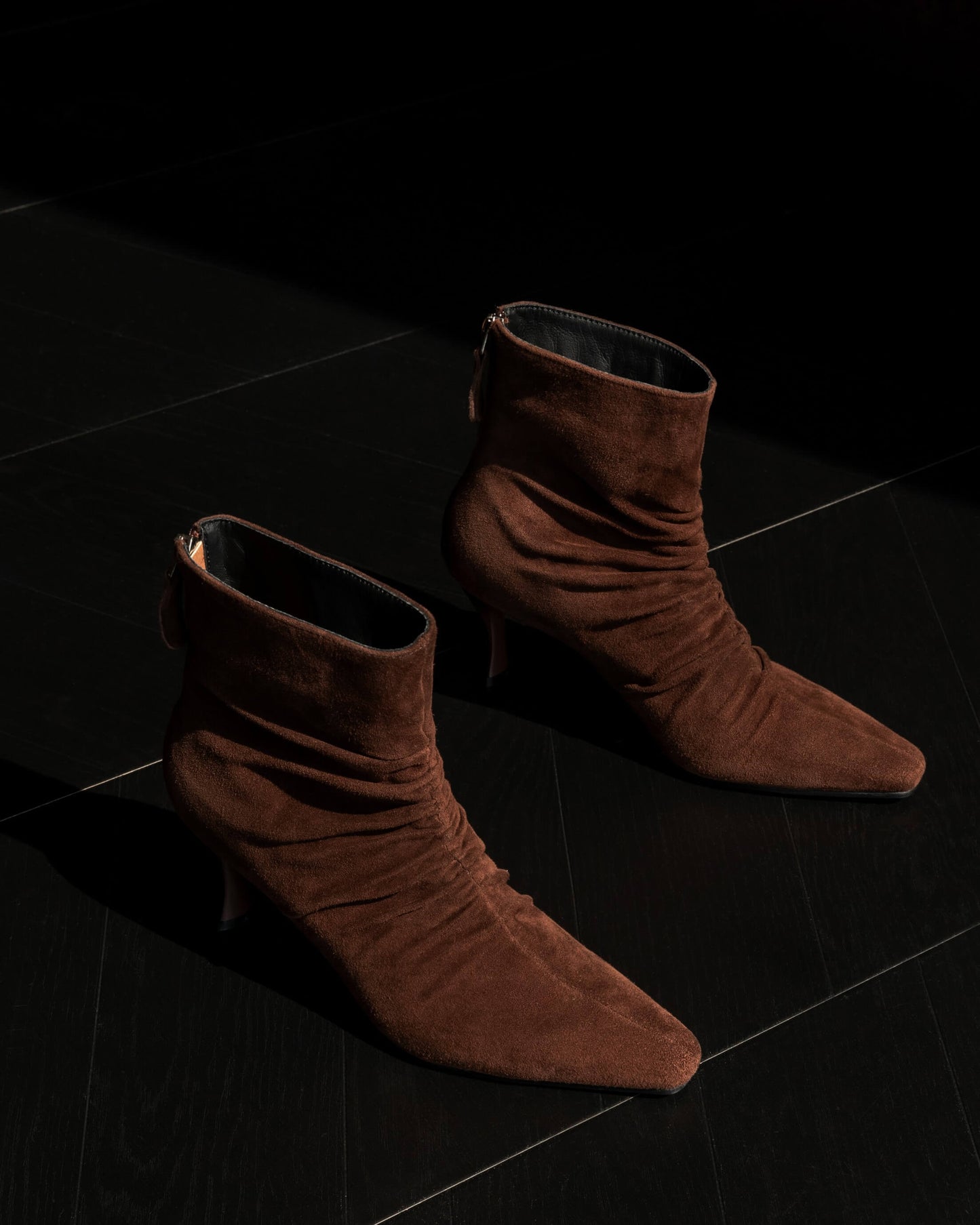 Dima - Ruched Boots