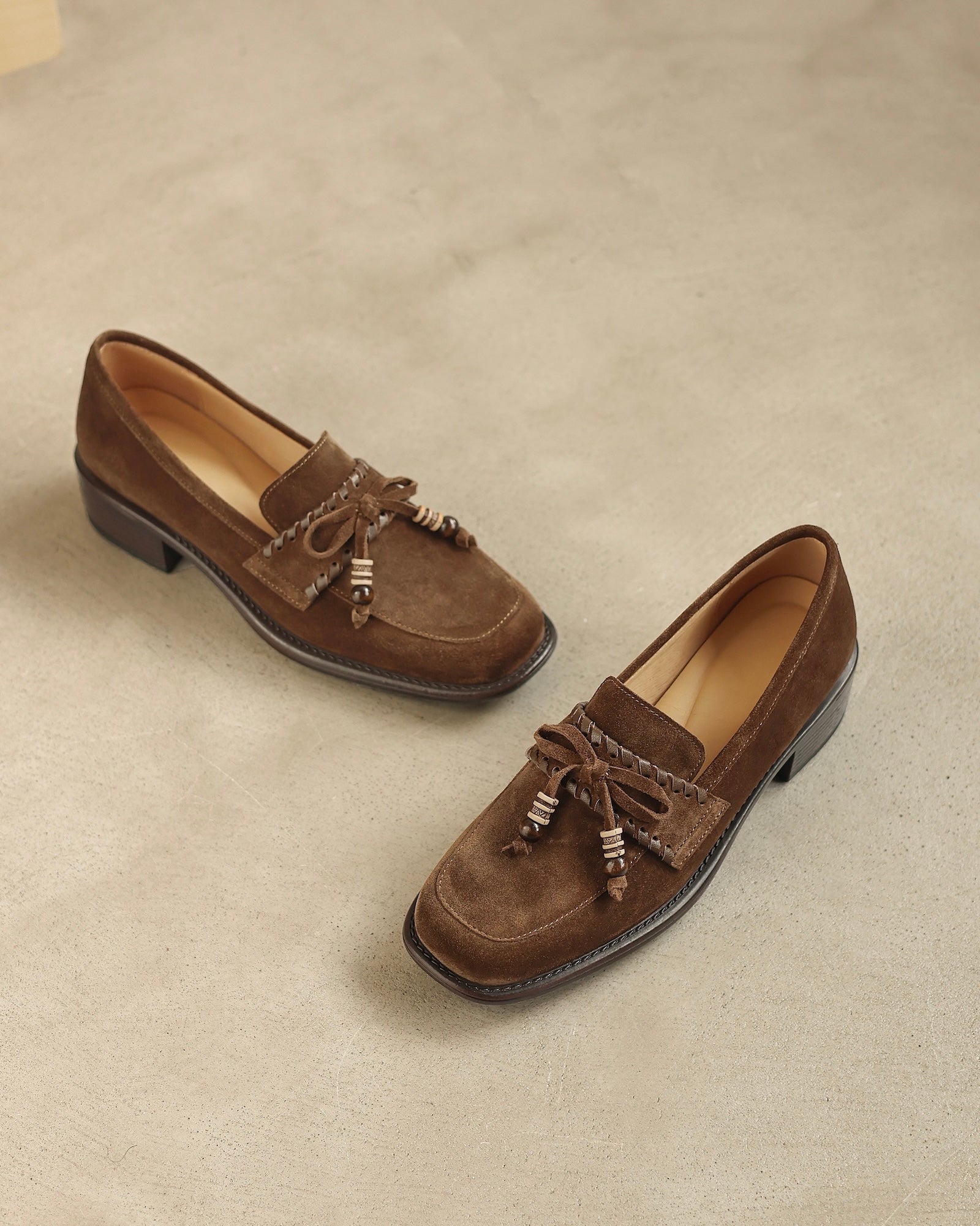 Fema - Mocasines de gamuza