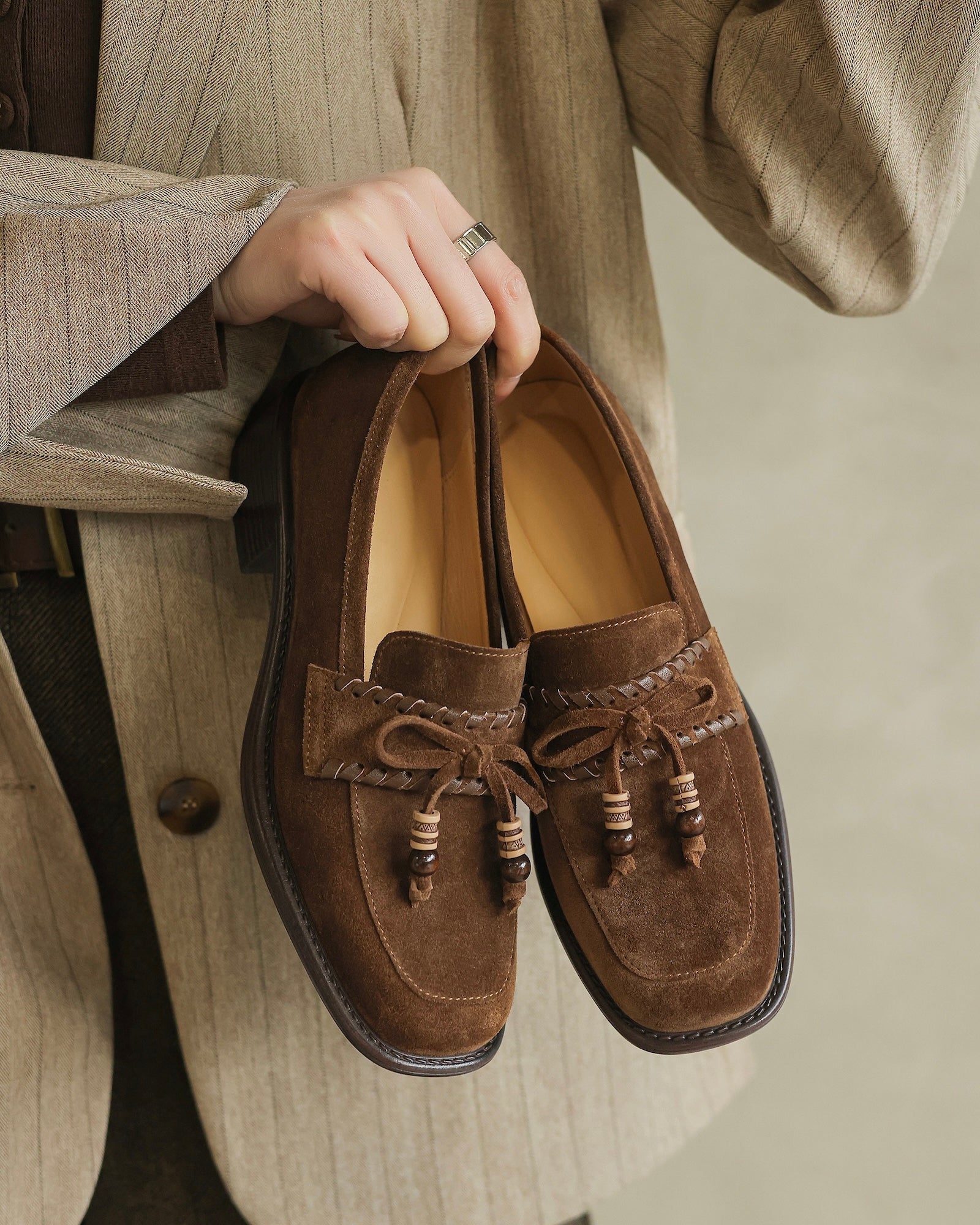 Fema - Mocasines de gamuza