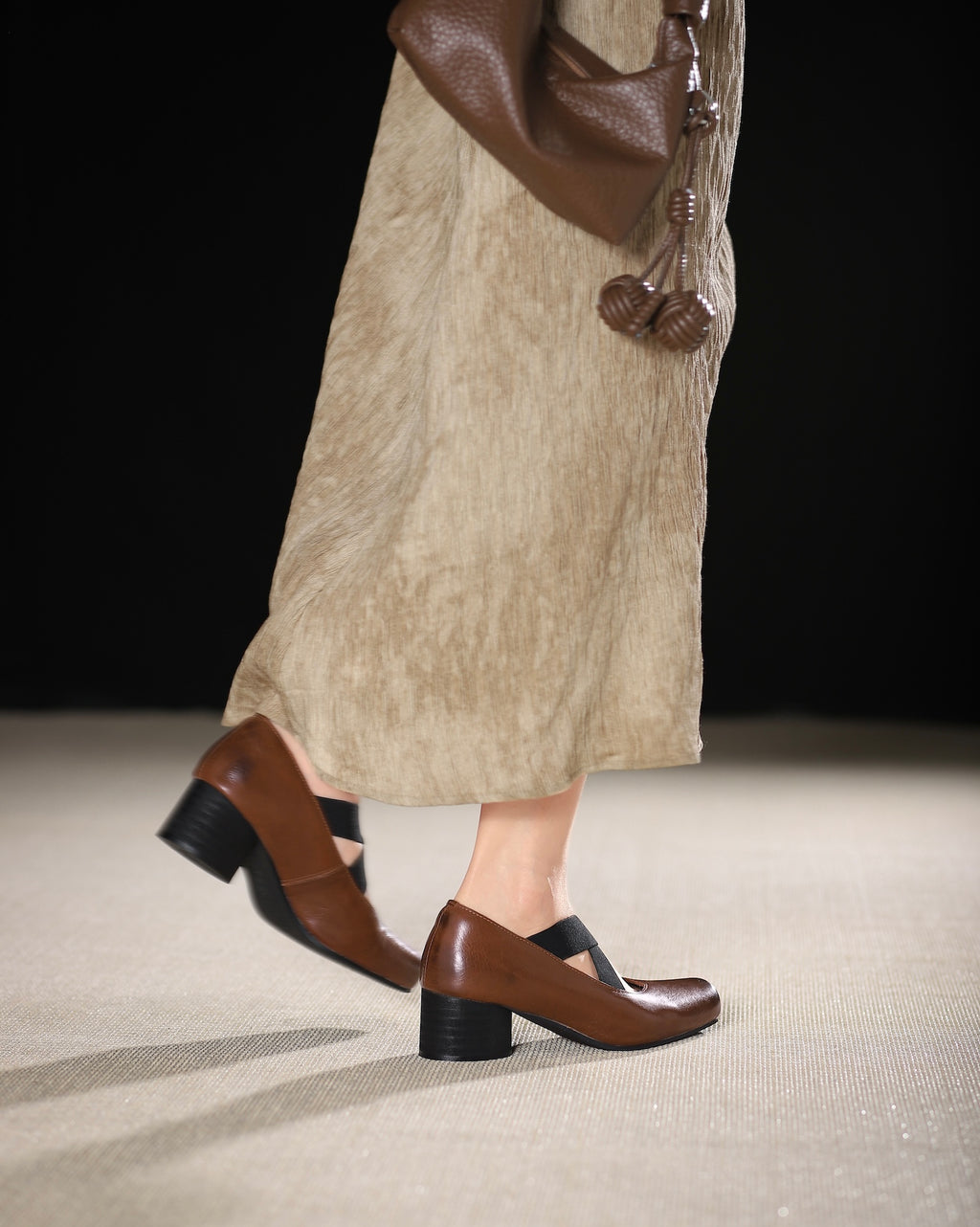 Govia - Tacones de Punta Cuadrada