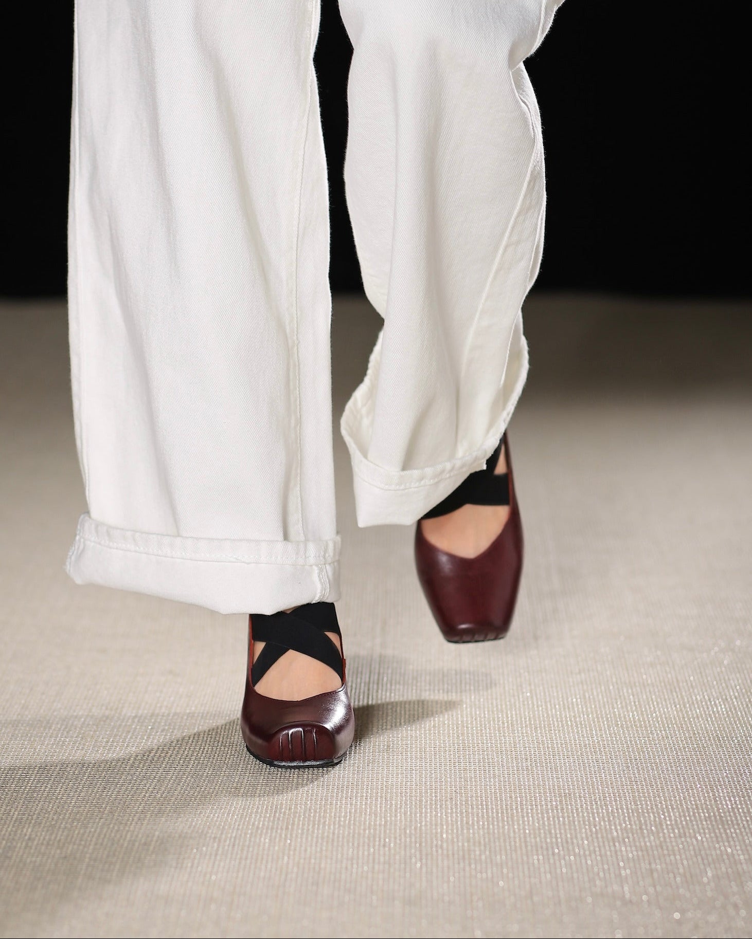 Govia - Tacones de Punta Cuadrada