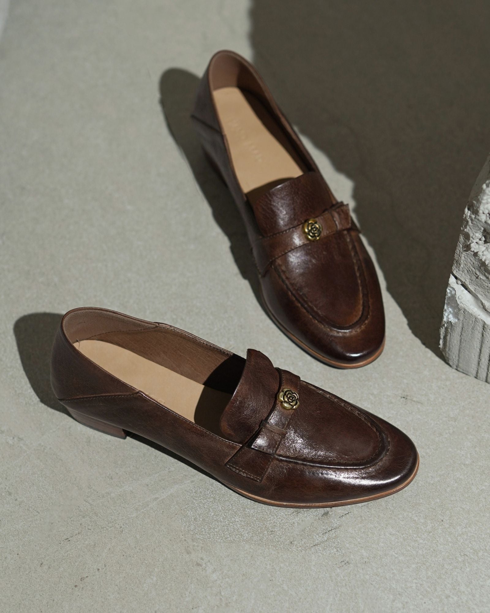 Kaina - Mocasines de piel de caballo