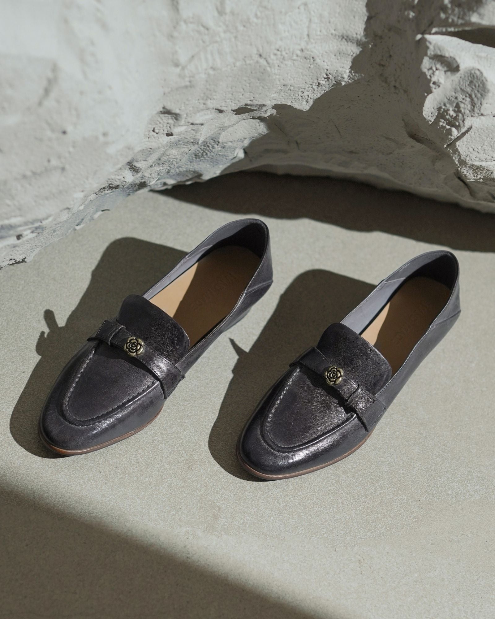 Kaina - Mocasines de piel de caballo