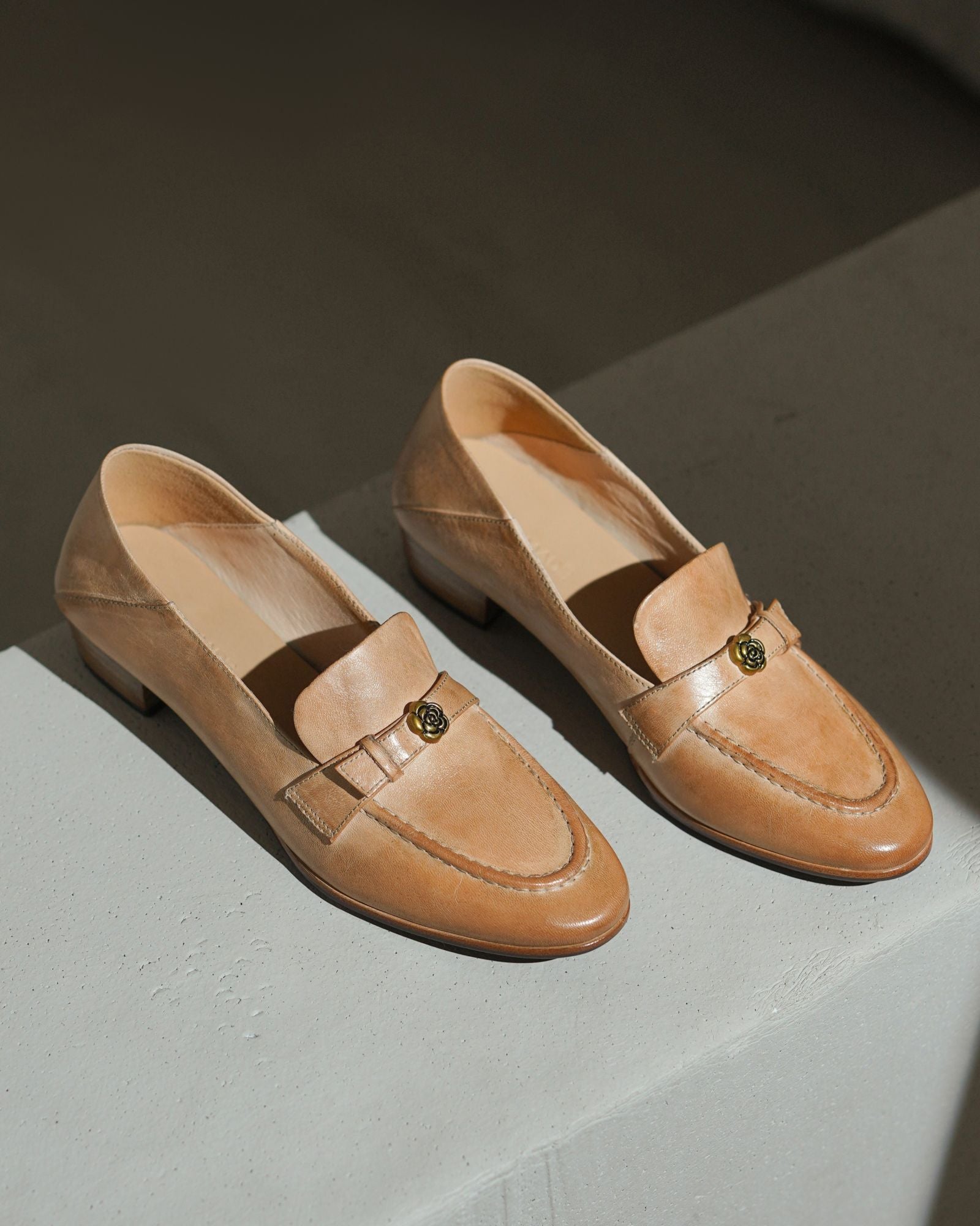 Kaina - Mocasines de piel de caballo