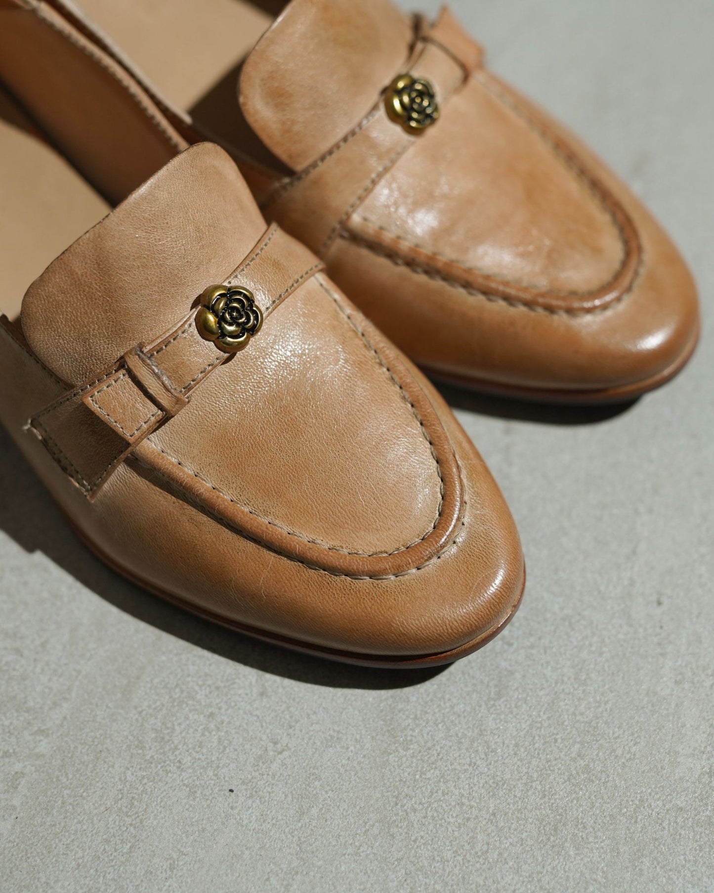 Kaina - Mocasines de piel de caballo