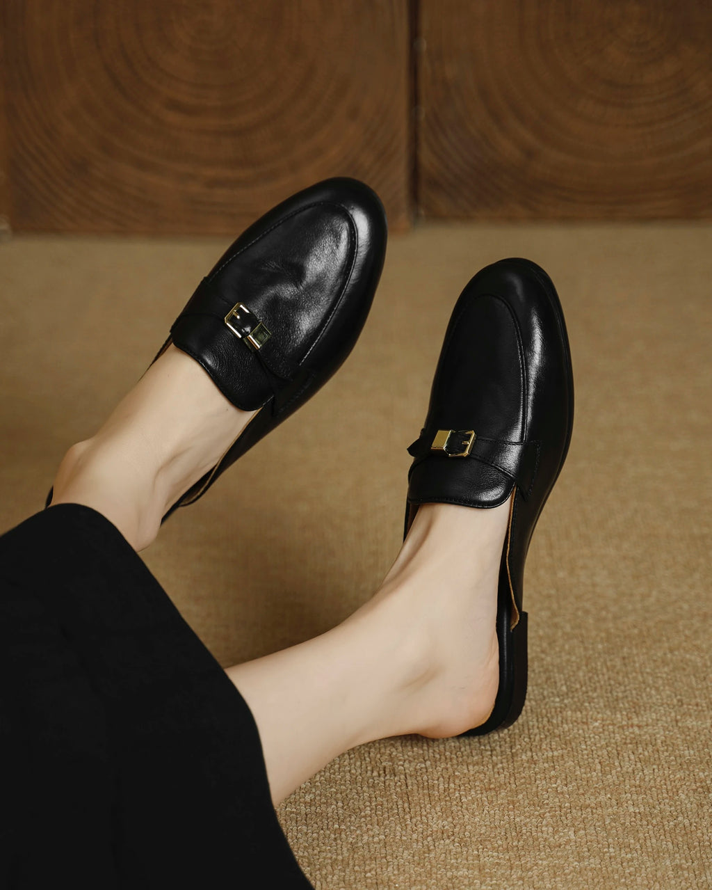 Kawa - Leather Mules