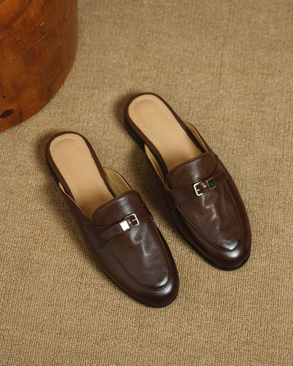 Kawa - Leather Mules