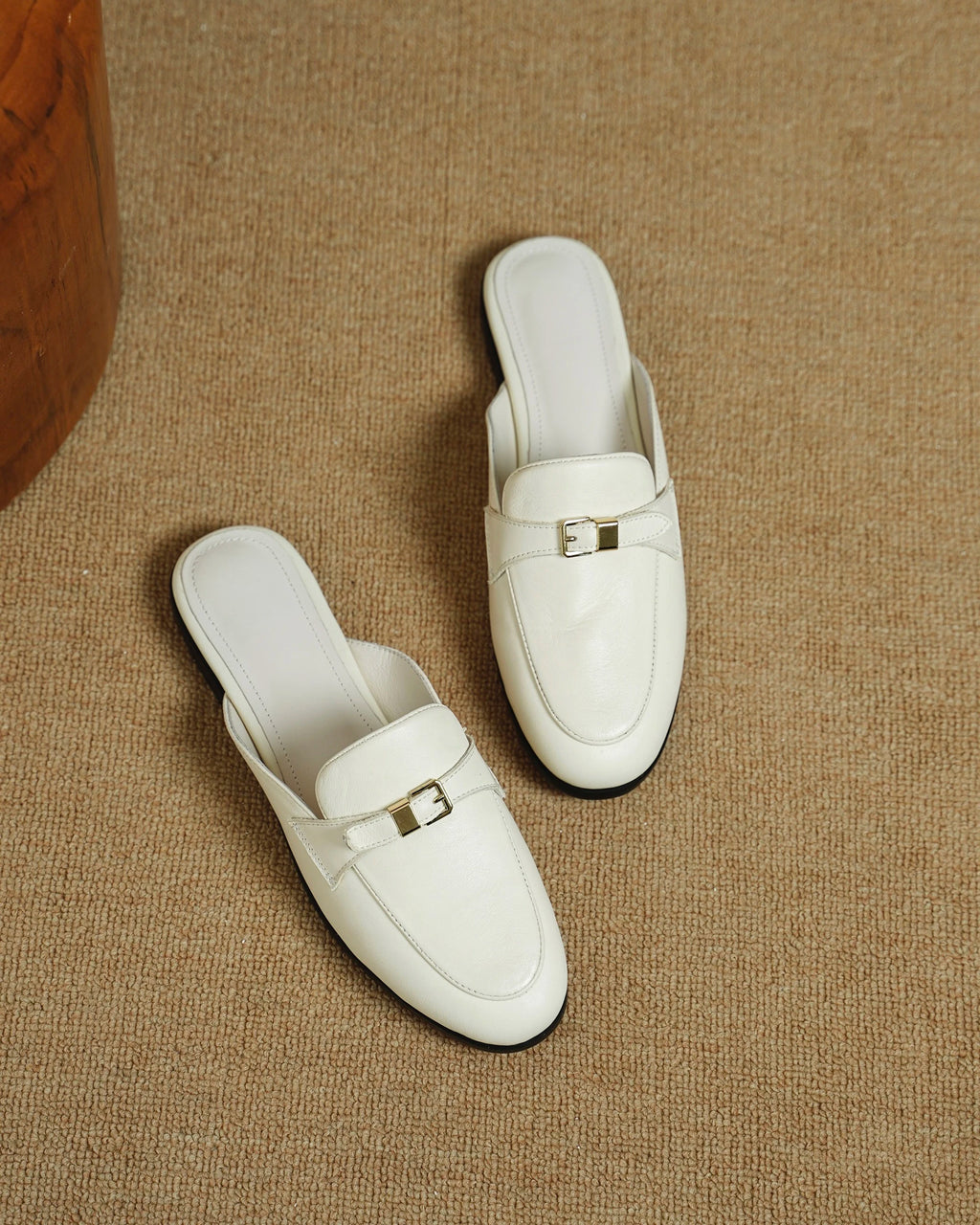 Kawa - Leather Mules