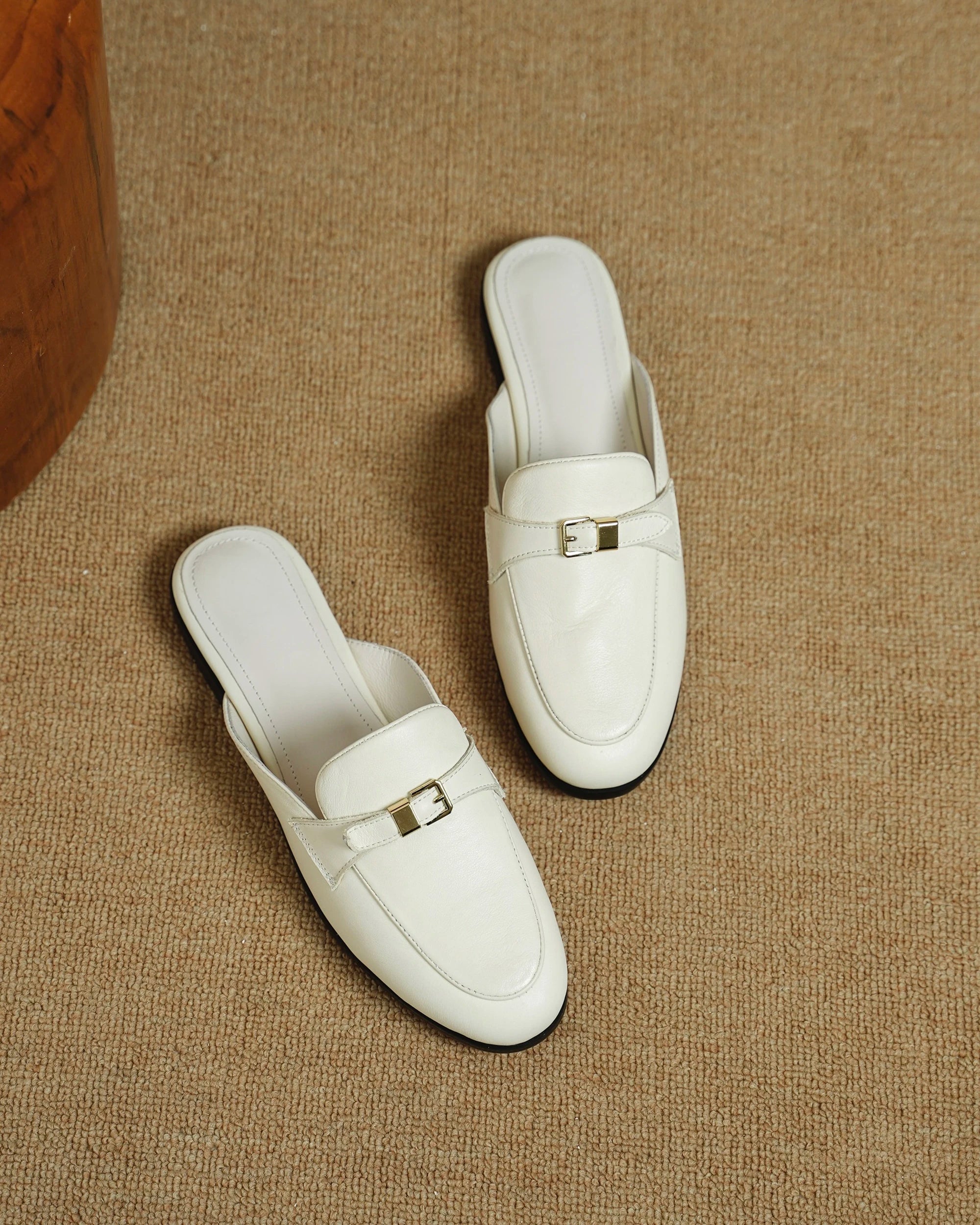 Kawa - Leather Mules